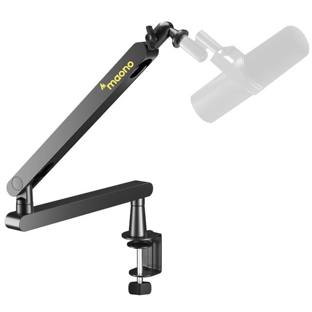 MAONO Mikrofon Arm – Stabiler Low Profile Mic Arm für Podcasting & Streaming