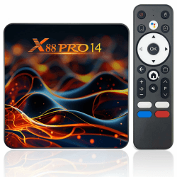 📺 Android 14.0 TV Box 2GB RAM 16GB ROM RK3518 - 4K UHD, 100M Ethernet 🚀