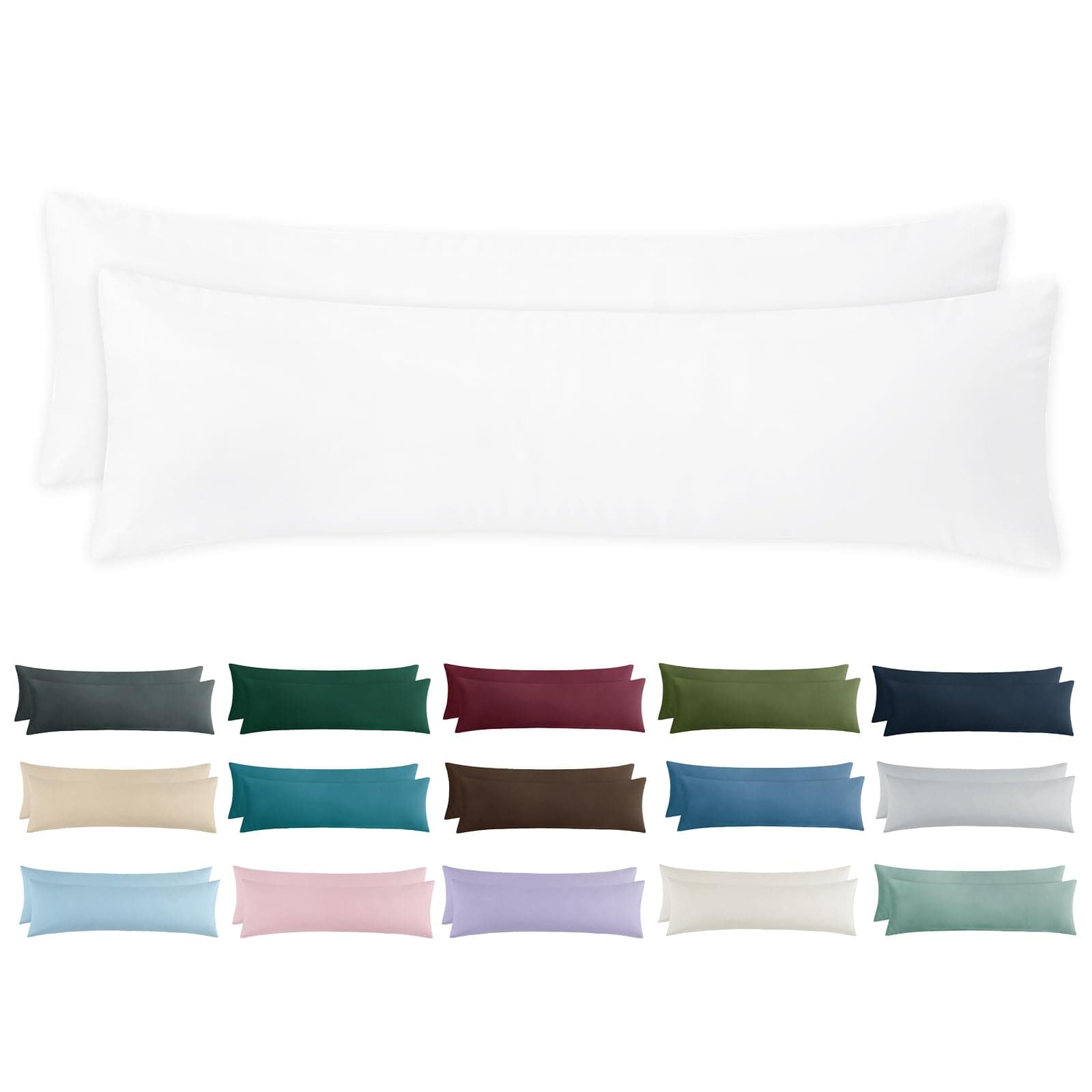 🌟 Aisbo Kissenbezug 40x145 2er Set 🌙