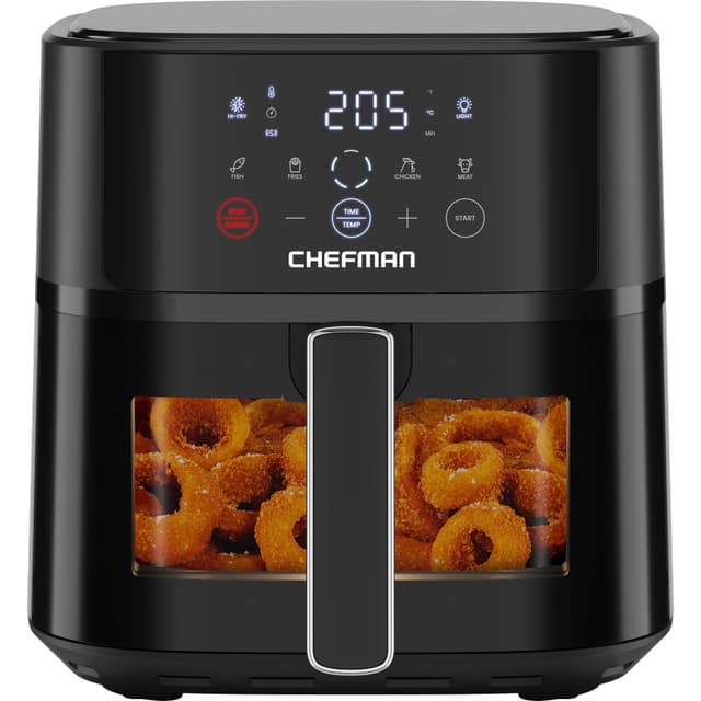 Chefman Heißluftfritteuse - 5,7 L kompakte Heißluftfritteuse mit Hi-Fry Technologie 🍟🔥