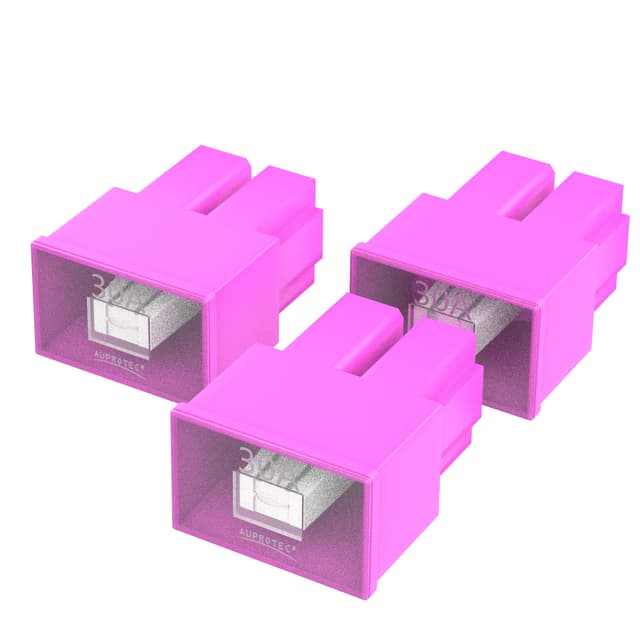🔥 Mega Deal! AUPROTEC PAL AS Blocksicherung Female OTO AS Japan 20A - 60A Auswahl: 30A Ampere pink, 3 Stück