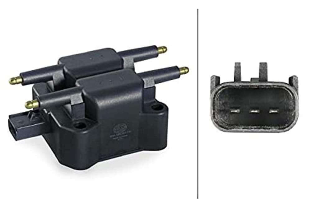 🔥🚗 HELLA Zündspule - 3-polig | 5DA 358 057-151 | Passend für Mini Mini (R50, R53) 🚗🔥