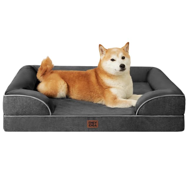 🐶🛋️ EHEYCIGA Orthopädisches Hundebett für Kleine und Mittelgroße Hunde 🐕