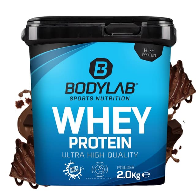 Angebot: Bodylab24 Whey Protein Pulver, Schoko-Brownie, 2kg