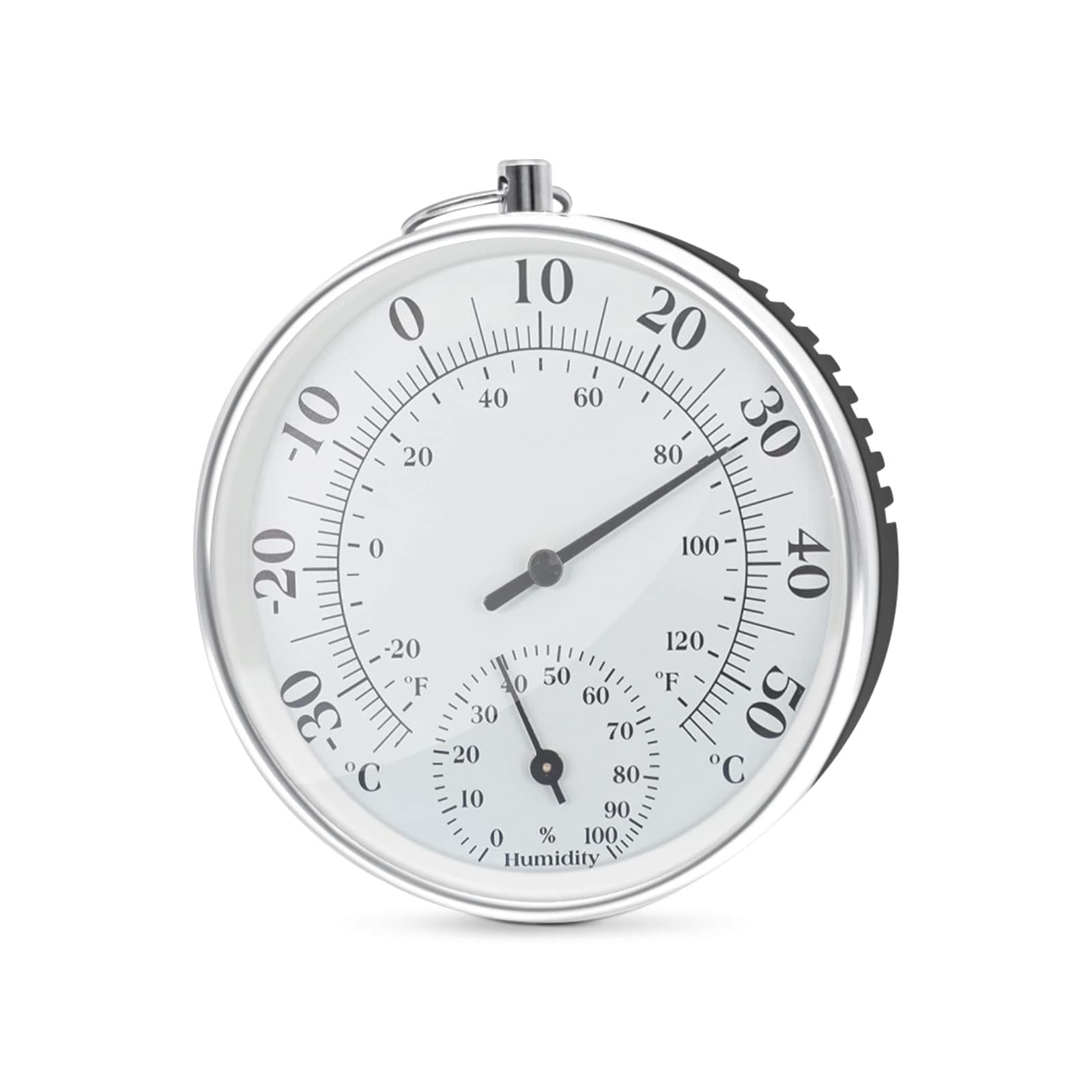 Analoges Außenthermometer und Hygrometer 🌡️🌿
