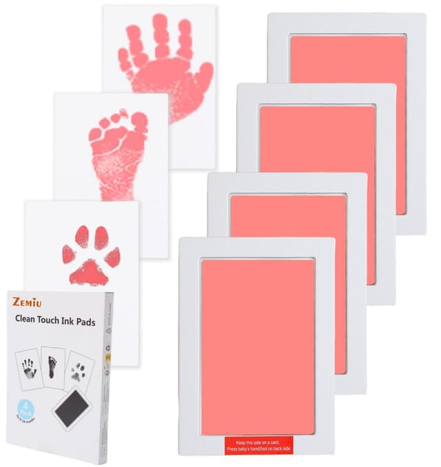 Zemiu Handabdruck und Fußabdruck Baby Abdruckset 🎁