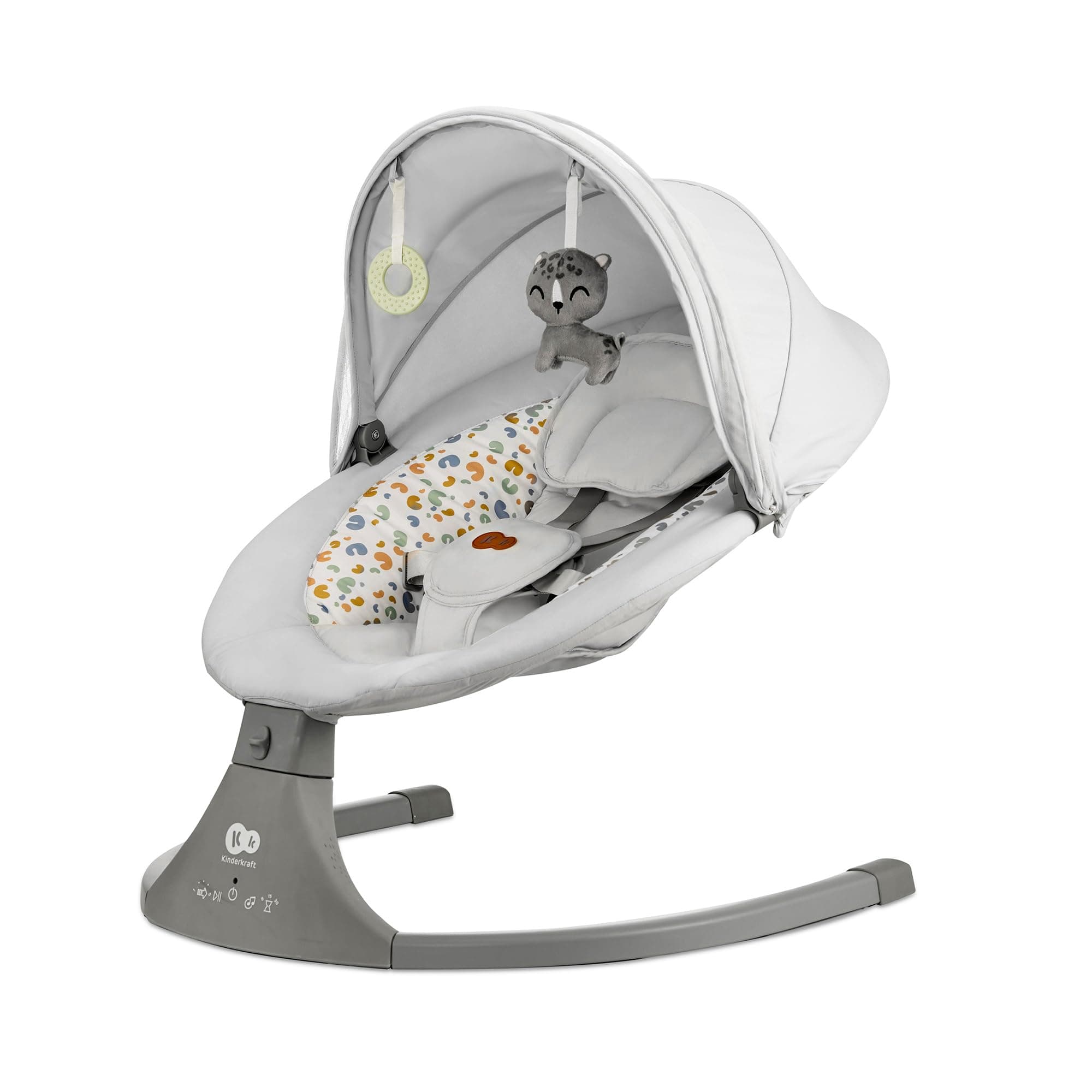 👶 Kinderkraft LUMI 2 Babywippe & Babyliege 🌟 Elektrische Babyschaukel