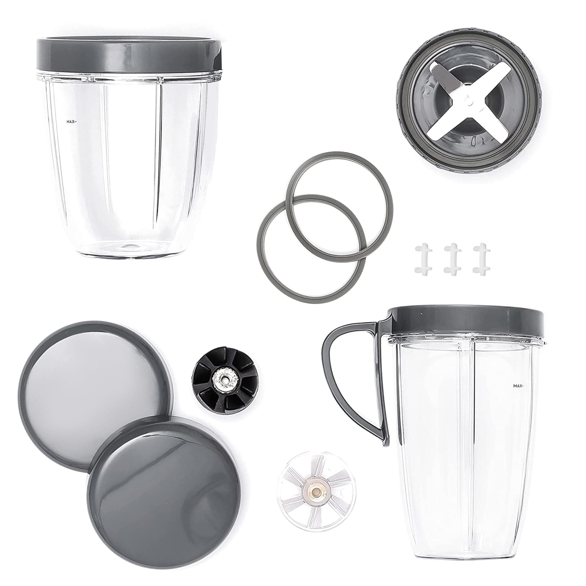 🌟 Axer 14-tlg. Ersatzteile für Nutribullet 600W & 900W 🌟