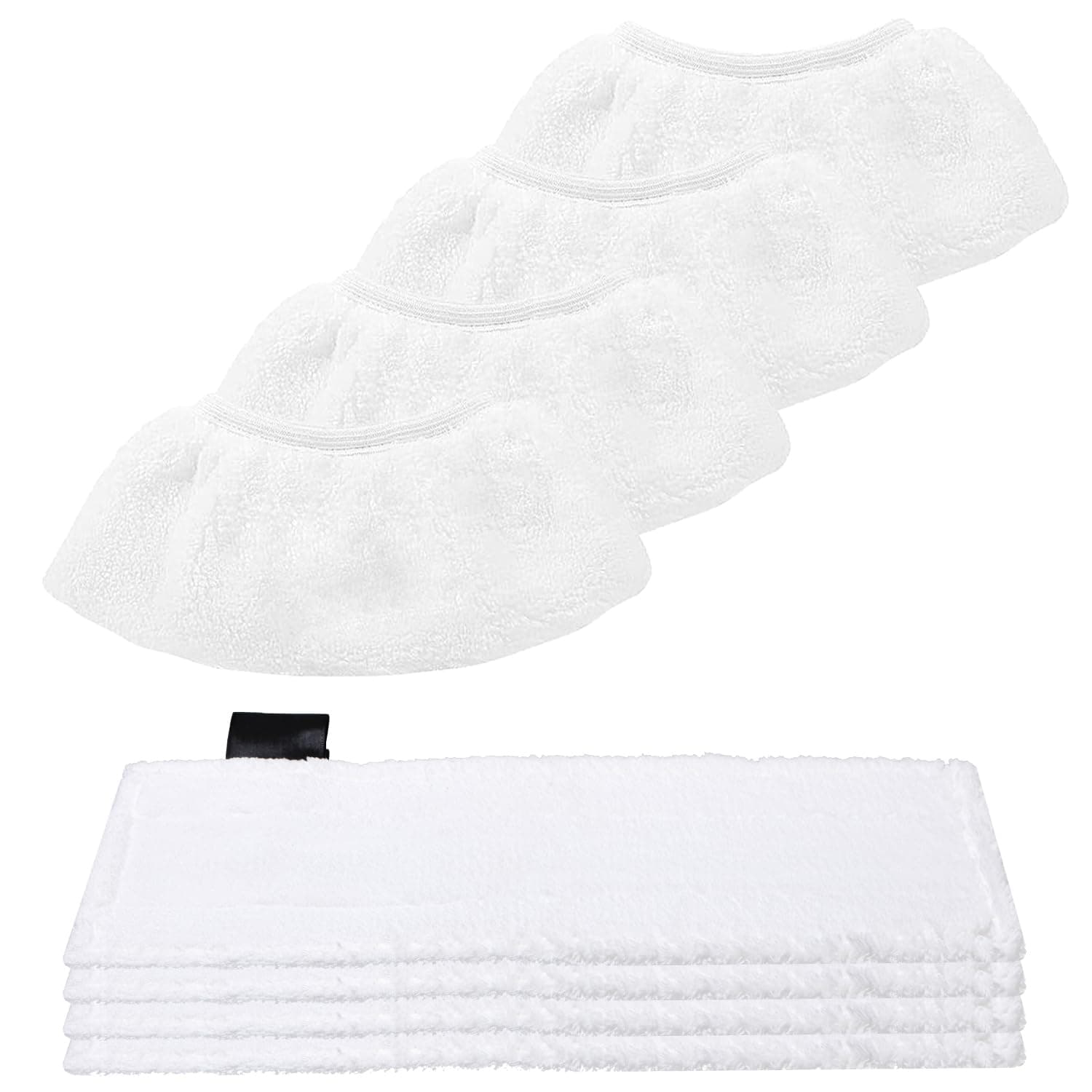 🔥 Deal des Tages! Jissta 8 Mikrofaser-Tuchset für Kärcher Dampfreiniger 🧼
