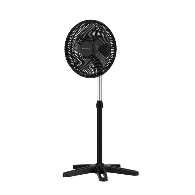 🌬️🌀 Rowenta Turbo Essential Standventilator, Schwarz, VU3110F3 51 db/ 3 Geschwindigkeitsstufen Schwarz - Angebot!