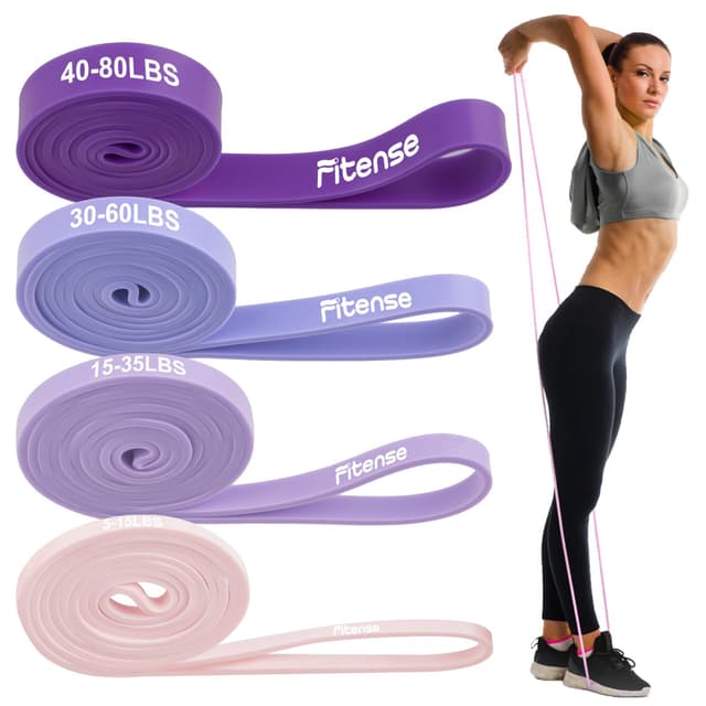 Fitense Resistance Bands Set 🏋️‍♀️ Widerstandsbänder für Ganzkörpertraining
