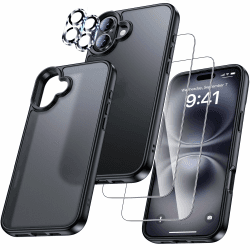 UniqueMe iPhone 16 Hülle - 5-in-1 Rundumschutz Set 📱🛡️