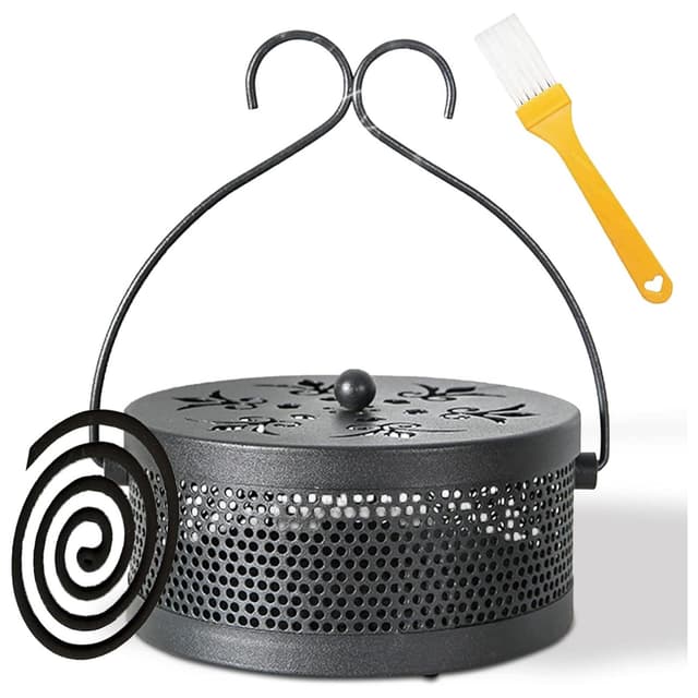 🦟 Mückenspirale Halter aus Metall mit einzigartigem Design 🪔