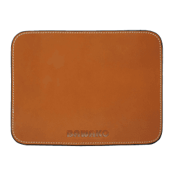 🖱️ BAWAKO Hochwertiges Mauspad aus echtem Leder rutschfeste Mousepad 21×16 cm Angebot bei HelloDeals