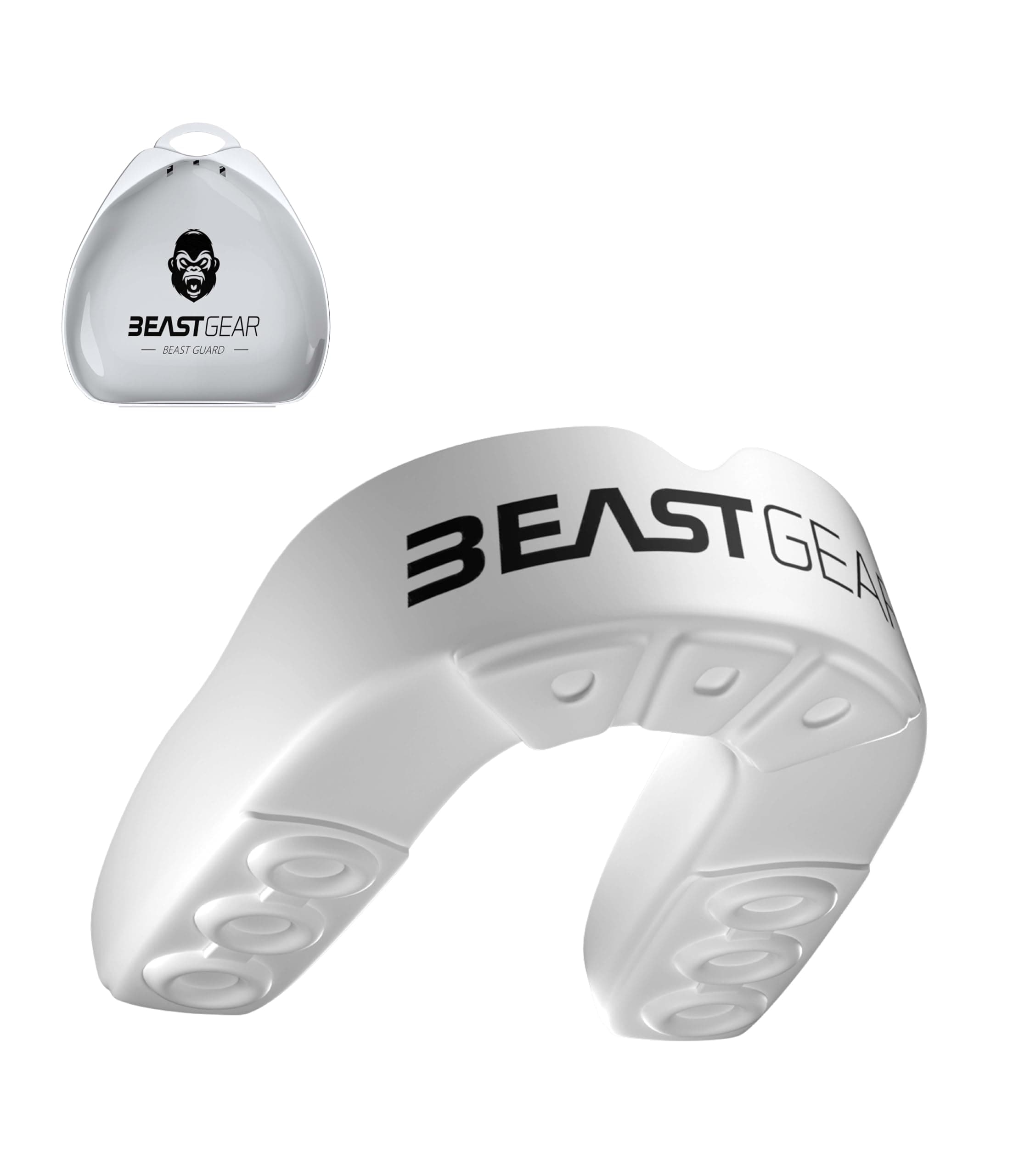 Beast Gear Mundschutz/Zahnschutz - Für Boxen, MMA, Rugby, Kickboxen, Judo, Karate, Hockey & Kampfsport 🥊
