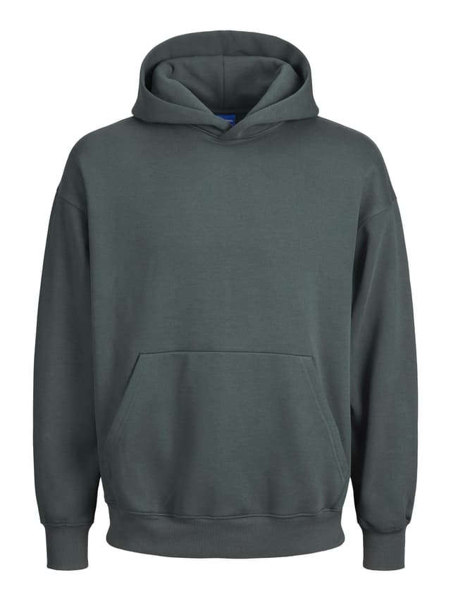 JACK & JONES Male Kapuzenpullover 🌲 Einfarbig Kapuzenpullover S Forest River