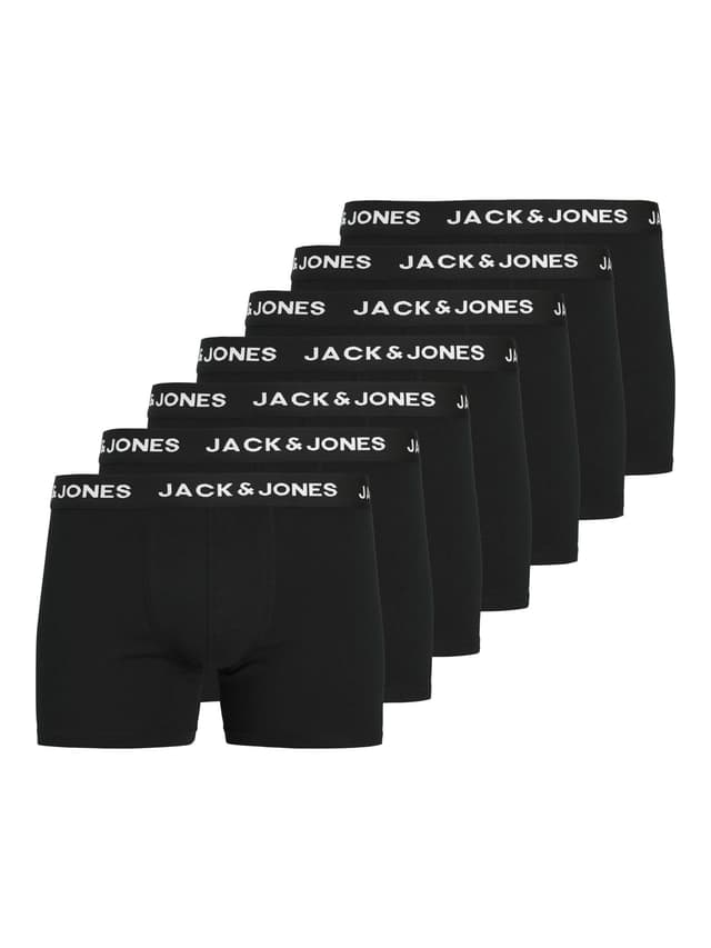 🔥 Angebot: JACHUEY Trunks 7er Pack NOOS L Schwarz - Weiß