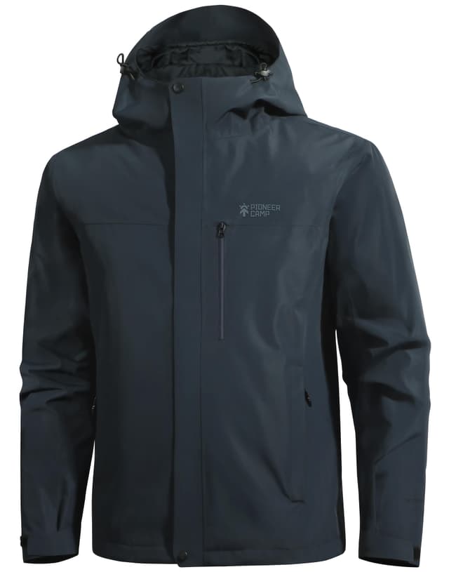 Pioneer Camp Herren Regenjacke Wasserdicht Atmungsaktiv 🌧️🏞️