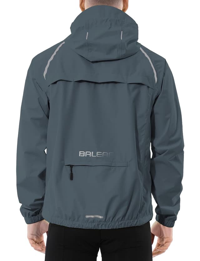Baleaf Herren Regenjacke 🌧️ Wasserdicht und Atmungsaktiv 🌬️