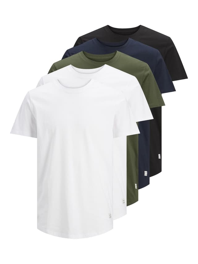👕 JACK & JONES Herren T-Shirt XL Weiß 🛍️