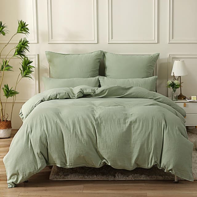 Angebot: SOULFUL Doppelte Muslin Bettwäsche 4tlg. Set 🛏️