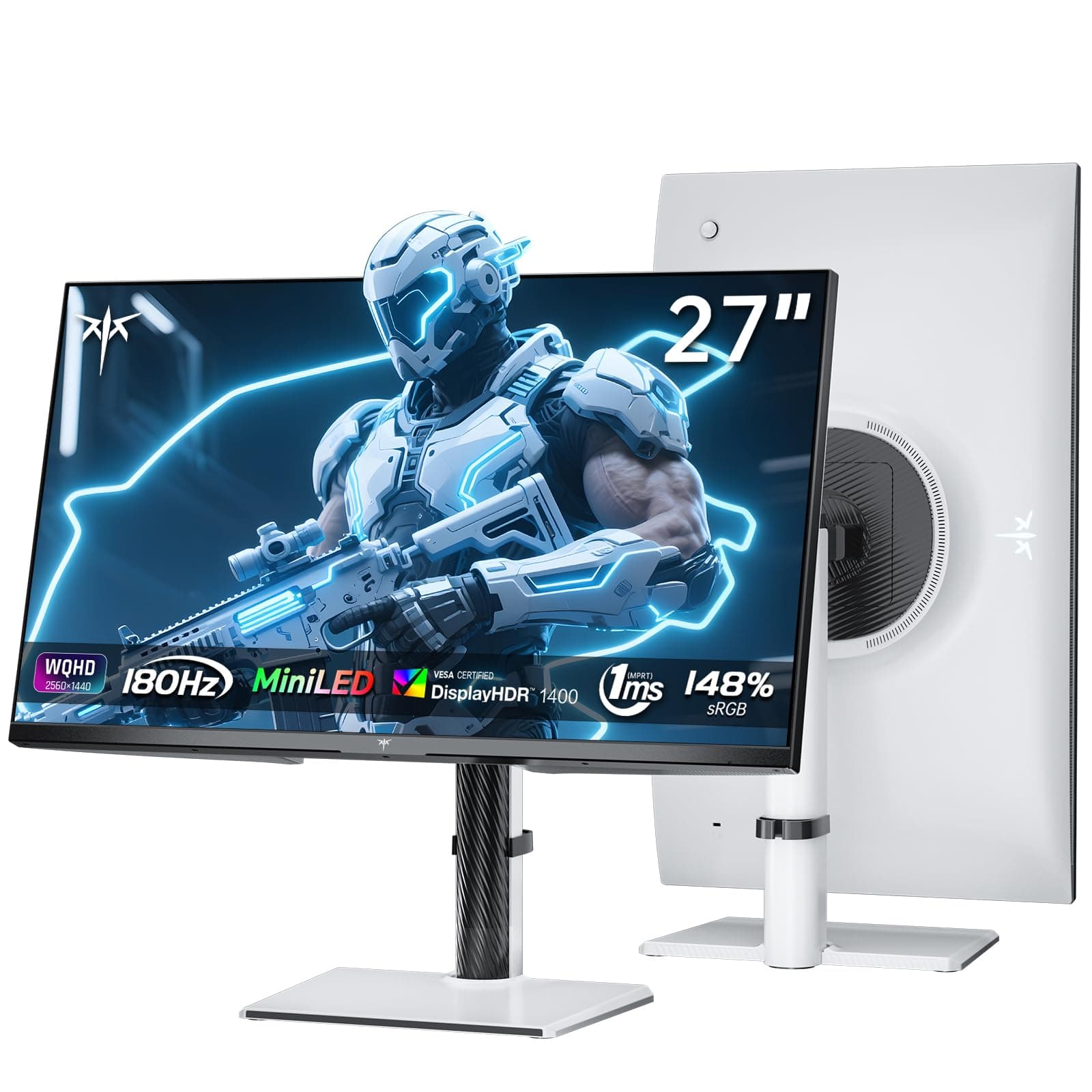 KTC Gaming Monitor 27 Zoll | Mini Led | 2K@180Hz QHD 2560x1440P 🎮