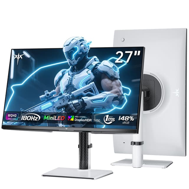 KTC Gaming Monitor 27 Zoll | Mini Led | 2K@180Hz QHD 2560x1440P 🎮