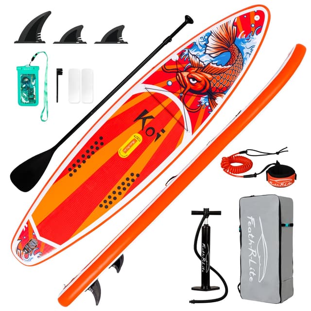 🏄‍♂️ FunWater 320CM&350CM Stand Up Paddle Board Mit Vollem Zubehör Paddleboard SUP Board 🏝️