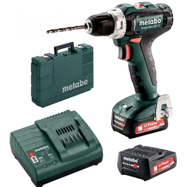 🔋 Metabo Akku-Bohrschrauber BS 12-12V 40 Nm Drehmoment - Kompakt & kraftvoll 🔧