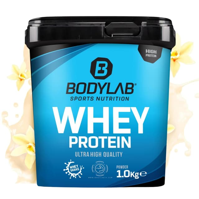 Angebot: Bodylab24 Whey Protein Pulver, Vanille, 1kg Vanille 1 kg (1er Pack) 🏋️
