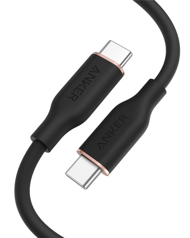 Anker PowerLine III Flow USB C auf USB C Kabel 100W Nachtschwarz 90cm 🚀