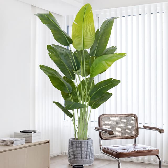 🌴🌿 Keeplush Künstliche Paradiesvogel Pflanze groß 200cm 🌿🌴