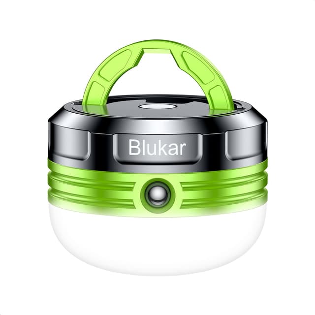 🏕️ Blukar Campinglampe - LED Camping Laterne Mini Tragbare Handlampe für Camp, Wandern, Notfall usw.