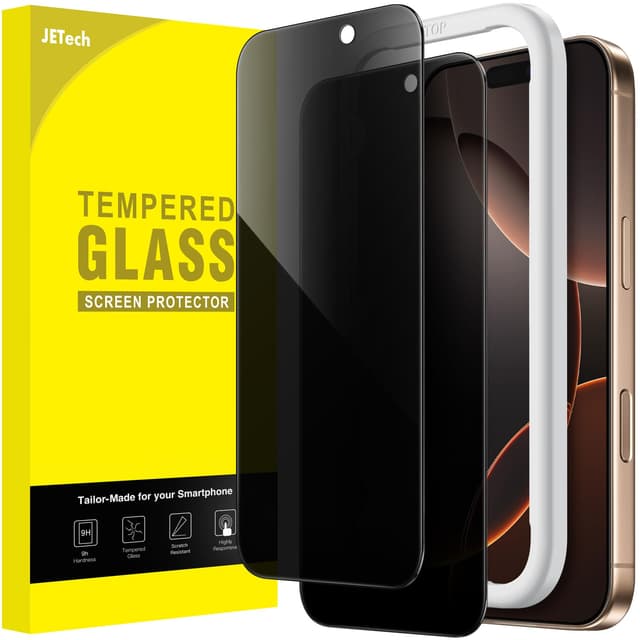 📱 JETech Sichtschutz für iPhone 16 Pro Max 6,9 Zoll 🛡️