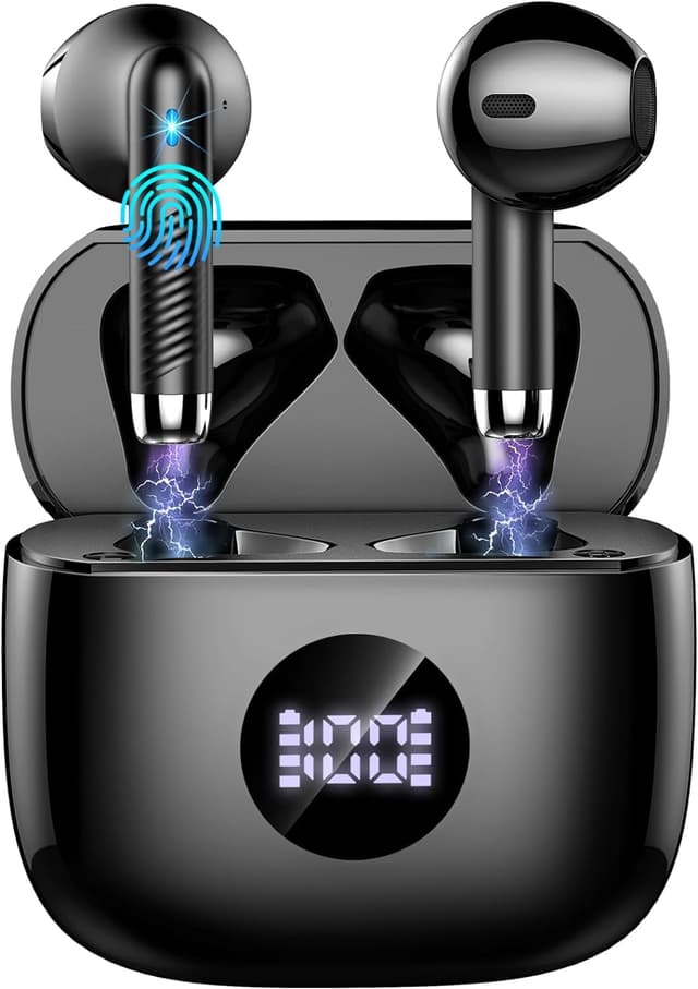 Kabellose Bluetooth Kopfhörer mit ENC Noise Cancelling Mic 🎧