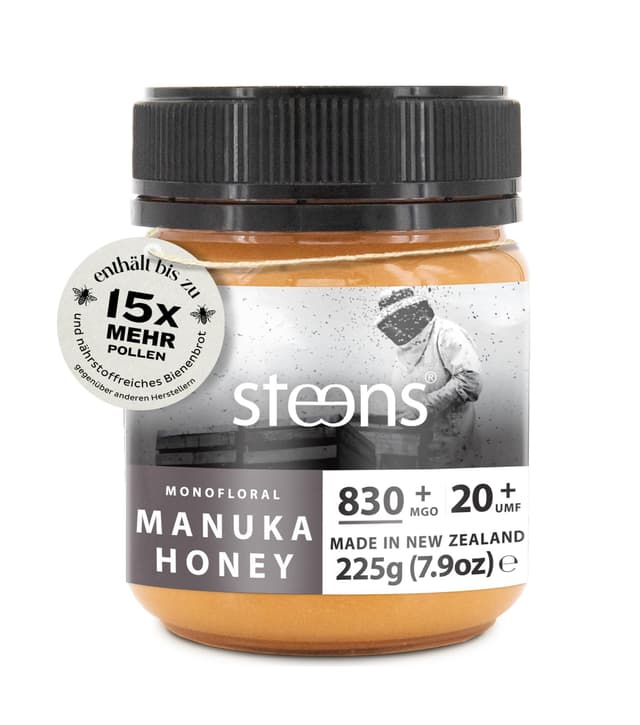 Steens Manuka Honig MGO 830+ - 225 g 🍯🌿