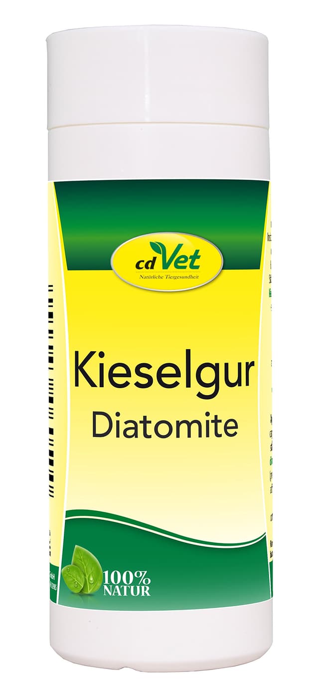 🐶🐱🐦🐭 cdVet Naturprodukte Kieselgur 50 g - Hund, Katze, Vogel, Kleintiere 🐭🐦🐱🐶