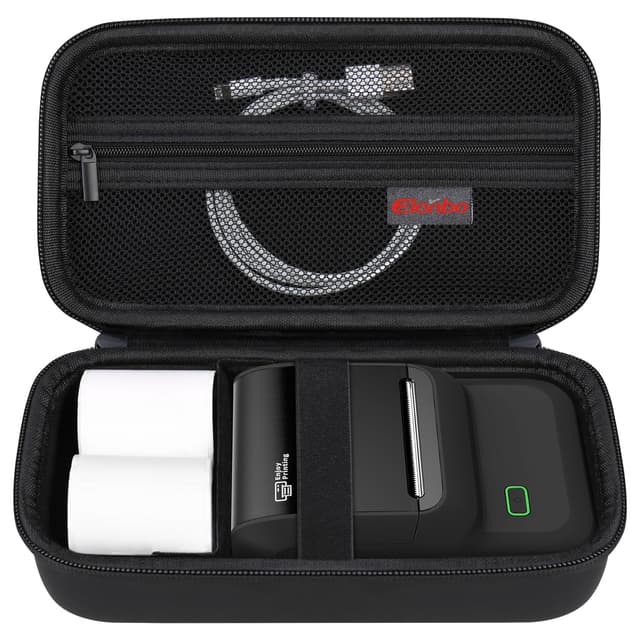 👜🏷️ Elonbo Tasche für SUPVAN T50M Pro, Schwarz