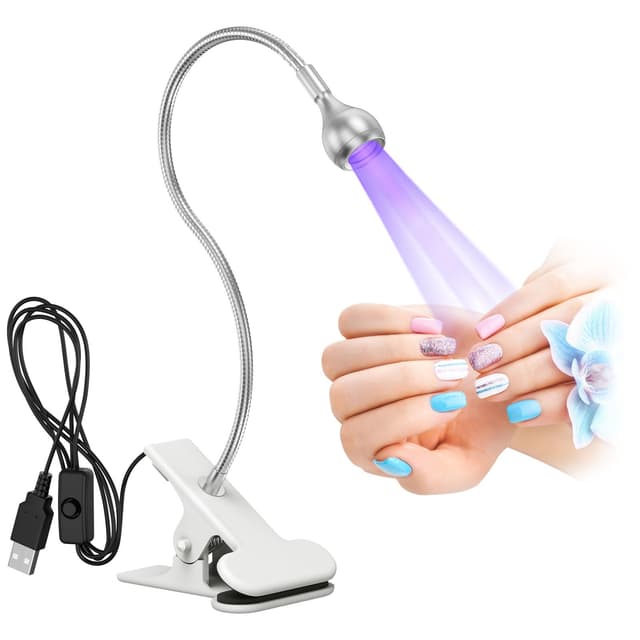 🌟 UV Lampe für Gelnägel: AISEELY Drehbare 3W USB LED Gel Nagellampe 🌟