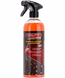 IVALITY® Glasreiniger Auto mit Scheibenversiegelung - 2in1 Windschutzscheiben Reiniger