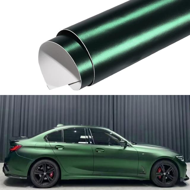 Blueshyhall Autofolie Dunkelgrün Matt Metallic 🚗🌿