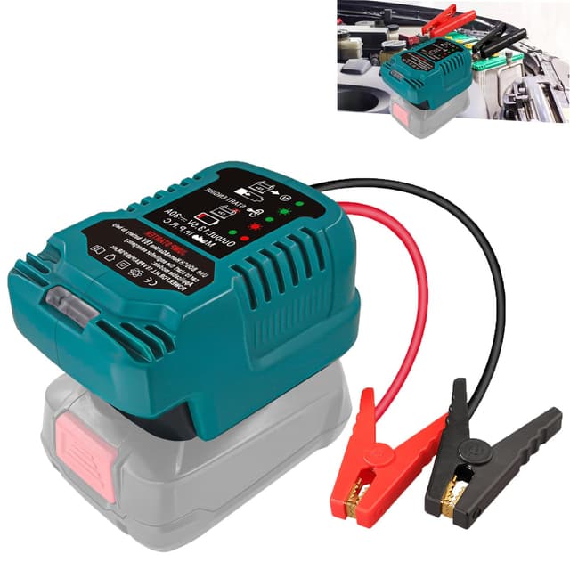 🚗🔋 Auto-Batterie-Starthilfe-Adapter für Bosch 18V PBA - Jump Starter Kit