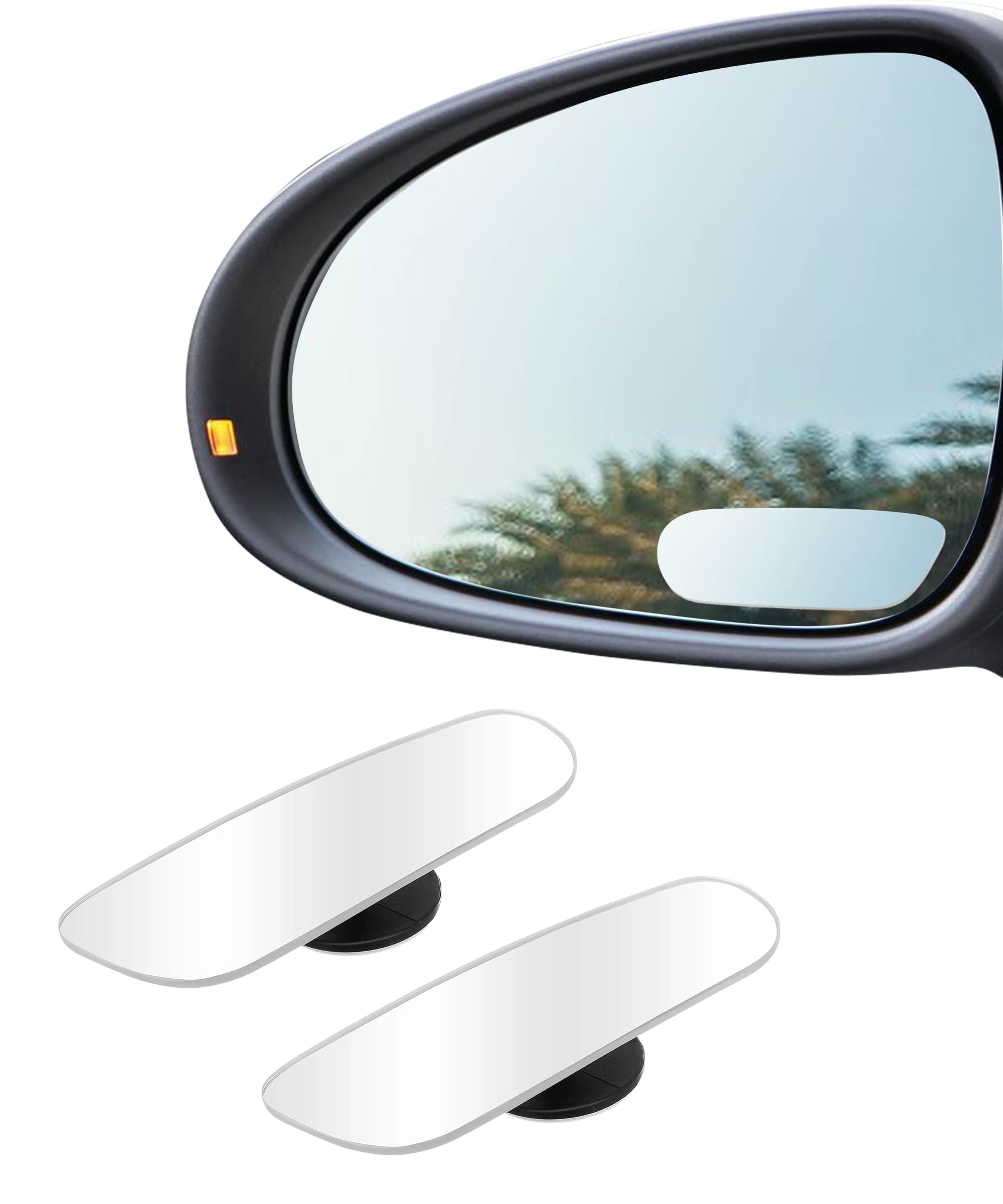 🚗 Flaconi 2PCS Toter Winkel Spiegel Auto | Hochwertige Materialien & Erhöhte Sicherheit 🚗