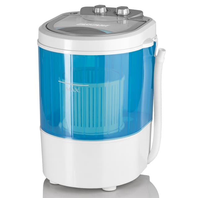 🌟 EASYmaxx Mini-Waschmaschine, weiß-blau 🌟