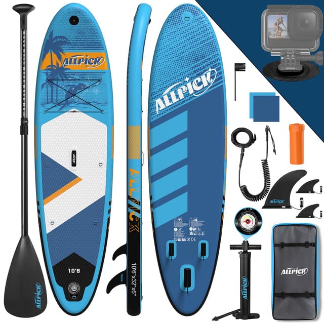 🏄‍♂️ ALLPICK Premium SUP Board Set | Aufblasbares Stand Up Paddling Board