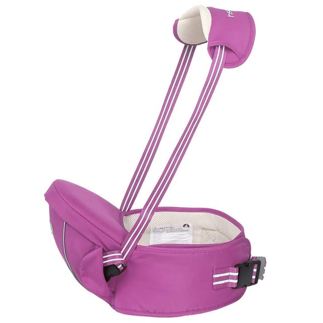 Ergonomische Hipseat Babytrage mit Schultergurt, Taillenhocker Sitz zum Tragen Baby Kleinkinder 💜