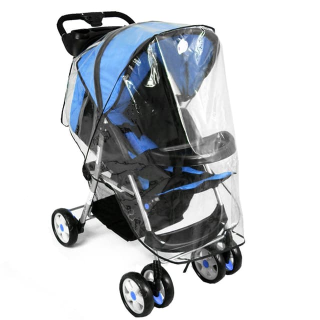 🌧️ Mture Kinderwagen Regenschutz - Schadstofffrei und Hochklappbar!