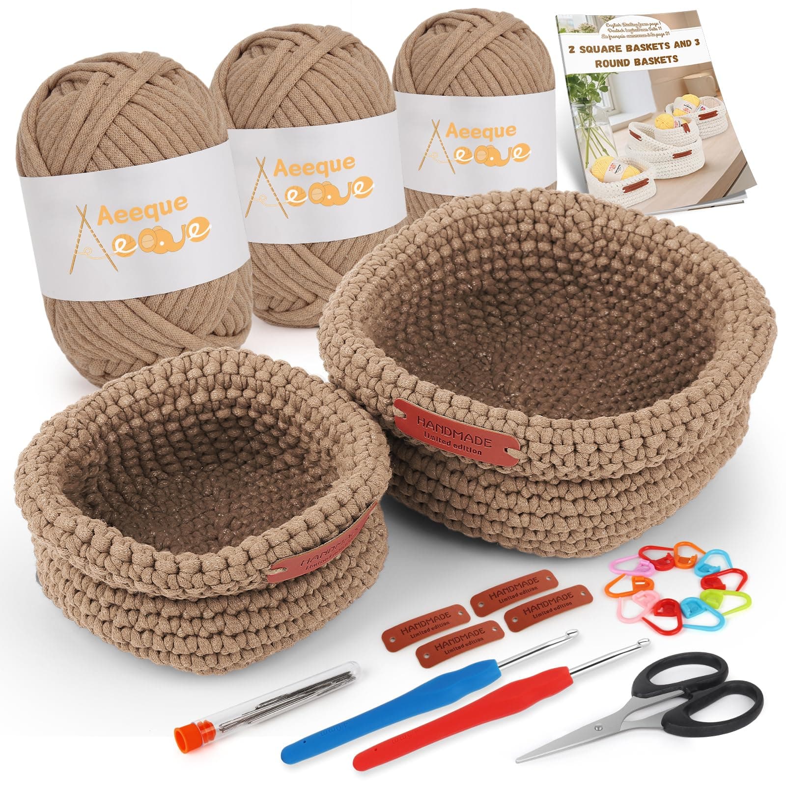 Aeeque Häkelset für Anfänger 🧶🎁