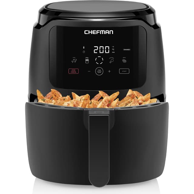 Chefman Digitale Heißluftfritteuse, 4.75 Liter Familiengröße 🍟🍗🐟