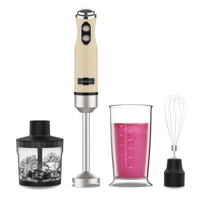 🌟 Angebot: Cecotec Stabmixer Power RetroYellow 1200MAX Cream&Crush 🌟